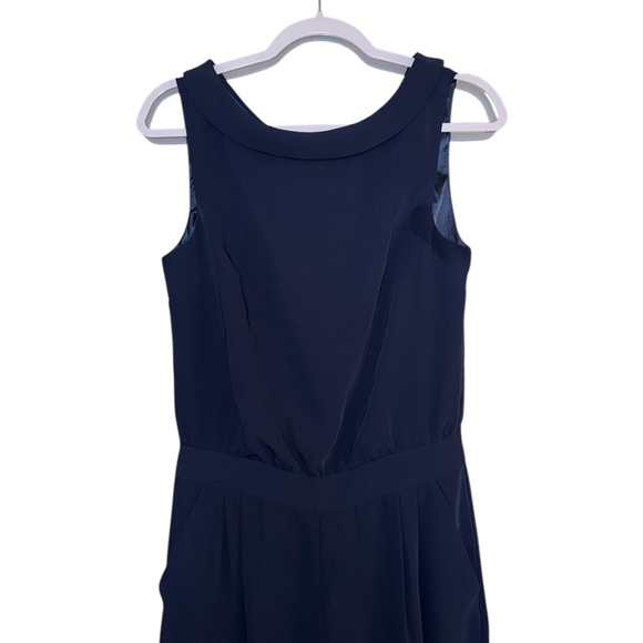 Boden Clarissa Wide Leg Jumpsuit in Navy Blue - Picture 5 of 8